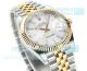 Swiss-grade replica Cal.3235 Rolex Datejust II two-tone Jubilee Watch white face 41mm (2)_th.jpg